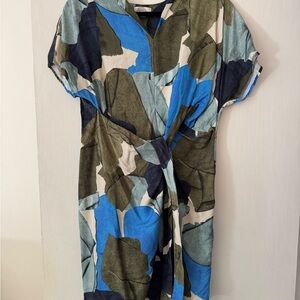 Geometric Wrap Dress by COS